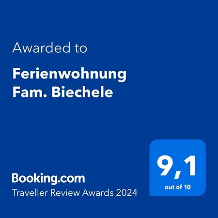 Fam. Biechele アパート *
